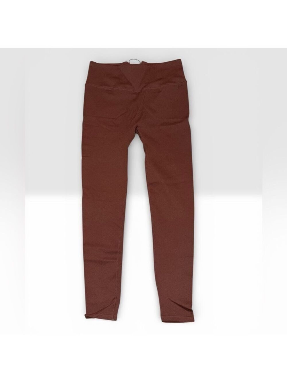 Fabletics Seamless Ribbed Leggings Large Copper